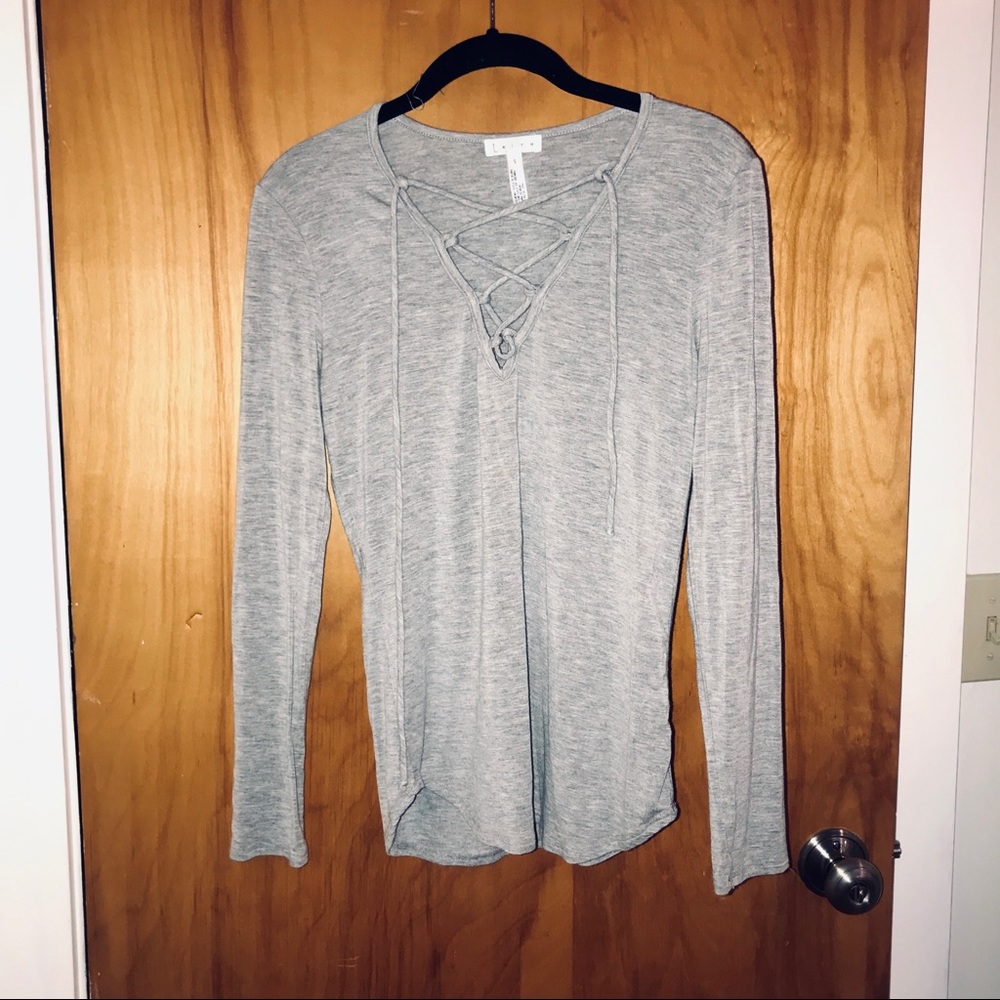 Lace-up Shirt